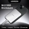 Ugreen D619 Κινητή Μαγνητική Θήκη Ssd M.2 Nvme 55151 Ugr55151