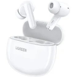 Ugreen P3 In-ear Bluetooth Handsfree Ακουστικά με Θήκη Φόρτισης Λευκά