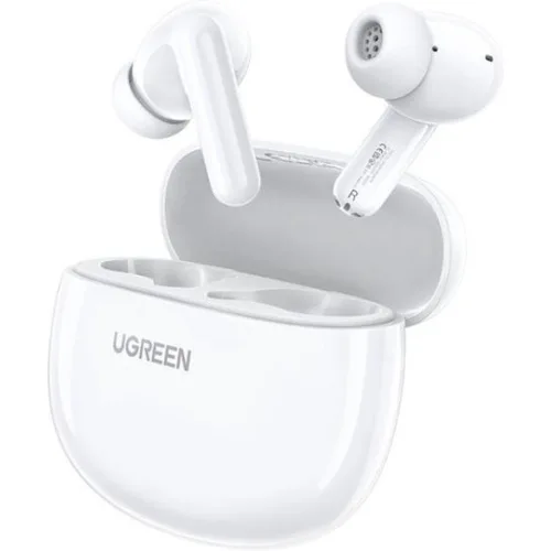 Ugreen P3 In-ear Bluetooth Handsfree Ακουστικά με Θήκη Φόρτισης Λευκά
