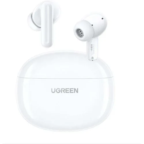 Ugreen P3 In-ear Bluetooth Handsfree Ακουστικά με Θήκη Φόρτισης Λευκά