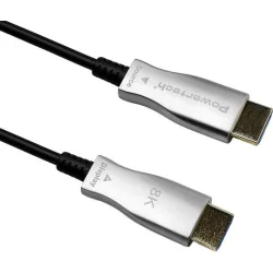 Powertech HDMI 2.1 Cable HDMI male - HDMI male 20m Μαύρο
Κωδικός: CAB-H194