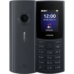 Nokia 110 4G (2024) Dual SIM Κινητό με Κουμπιά (Ελληνικό Μενού) Μπλε