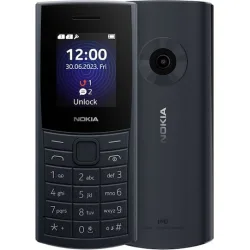 Nokia 110 4G (2024) Dual SIM Κινητό με Κουμπιά (Ελληνικό Μενού) Μπλε