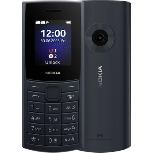 Nokia 110 4G (2024) Dual SIM Κινητό με Κουμπιά (Ελληνικό Μενού) Μπλε