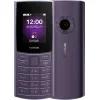 Nokia 110 (2024) Dual SIM Κινητό με Κουμπιά (Ελληνικό Μενού) Μωβ
