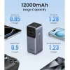 Ugreen PB724 Power Bank 12000mAh 100W με Θύρα USB-A και Θύρα USB-C Power Delivery / Quick Charge 3.0 Γκρι