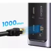 Ugreen USB-C Docking Station με HDMI/DisplayPort 4K PD Ethernet και συνδεση 3 Οθονών Ασημί (90325)