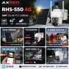 Axred RHS-5504G IP Κάμερα Παρακολούθησης 4G Full HD+ 5MP Αδιάβροχη Μπαταρίας με Αμφίδρομη Επικοινωνία