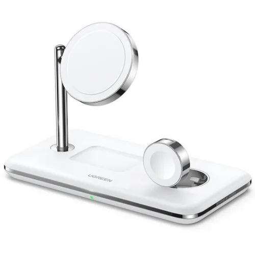 Ugreen Ασύρματος Φορτιστής (Qi Pad) 25W Λευκός (CD278)
