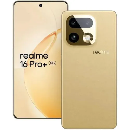 Realme 16 Pro+ 5G Dual SIM (8/256GB) Χρυσό