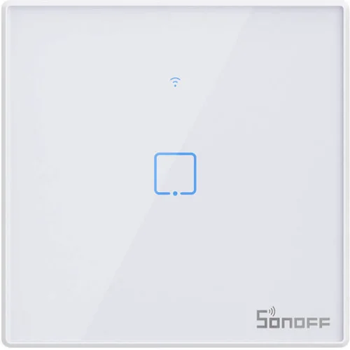 Smart Διακόπτης Τοίχου Αφής Μονός με Πλαίσιο ΛευκόςΚωδικός: 065008