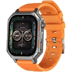 Riversong Motive 8S Smartwatch με Παλμογράφο (Πορτοκαλί)