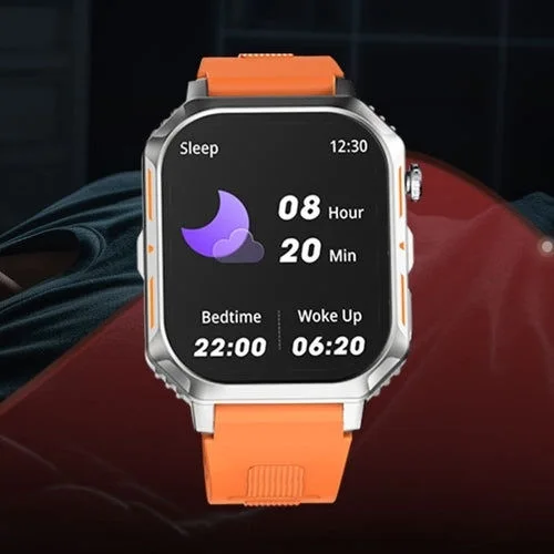 Riversong Motive 8S Smartwatch με Παλμογράφο (Πορτοκαλί)