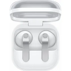 Samsung Galaxy Buds4 Bluetooth Handsfree Ακουστικά με Αντοχή στον Ιδρώτα και Θήκη Φόρτισης Λευκά