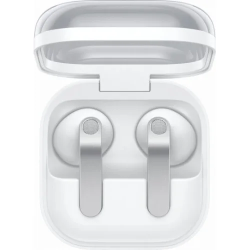 Samsung Galaxy Buds4 Bluetooth Handsfree Ακουστικά με Αντοχή στον Ιδρώτα και Θήκη Φόρτισης Λευκά