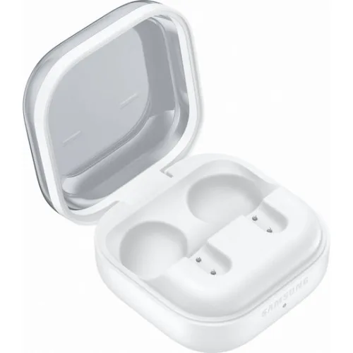 Samsung Galaxy Buds4 Bluetooth Handsfree Ακουστικά με Αντοχή στον Ιδρώτα και Θήκη Φόρτισης Λευκά