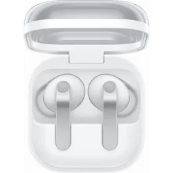 Samsung Galaxy Buds4 Pro Bluetooth Handsfree Ακουστικά με Αντοχή στον Ιδρώτα και Θήκη Φόρτισης Λευκά