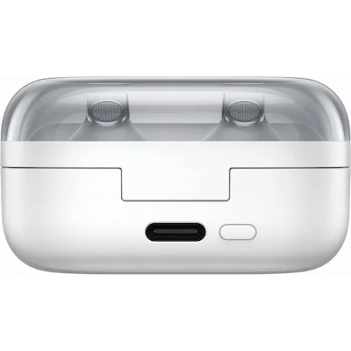 Samsung Galaxy Buds4 Pro Bluetooth Handsfree Ακουστικά με Αντοχή στον Ιδρώτα και Θήκη Φόρτισης Λευκά
