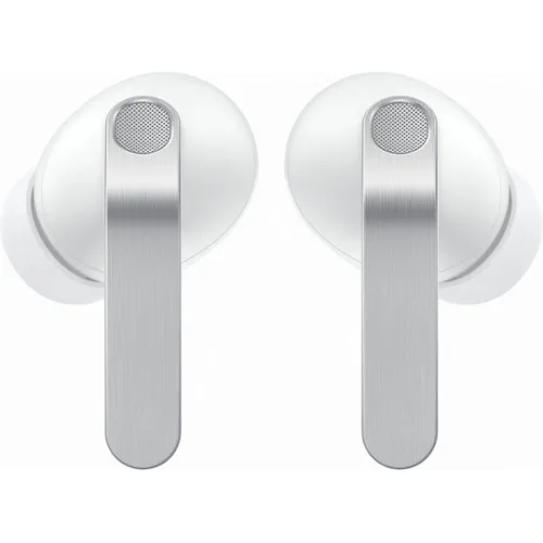 Samsung Galaxy Buds4 Pro Bluetooth Handsfree Ακουστικά με Αντοχή στον Ιδρώτα και Θήκη Φόρτισης Λευκά