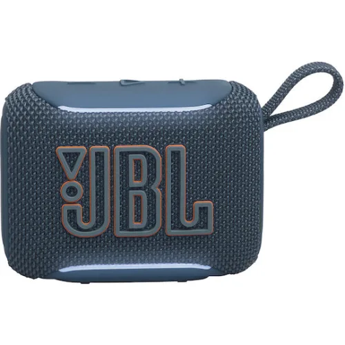 JBL Go 5 Αδιάβροχο Ηχείο Bluetooth 4.8W με Διάρκεια Μπαταρίας έως 10 ώρες Μπλε