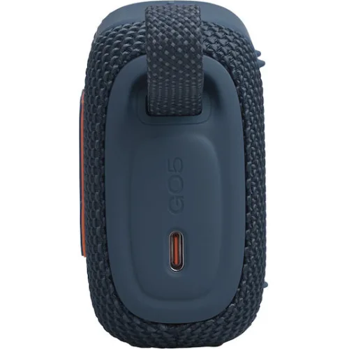 JBL Go 5 Αδιάβροχο Ηχείο Bluetooth 4.8W με Διάρκεια Μπαταρίας έως 10 ώρες Μπλε