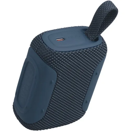 JBL Go 5 Αδιάβροχο Ηχείο Bluetooth 4.8W με Διάρκεια Μπαταρίας έως 10 ώρες Μπλε