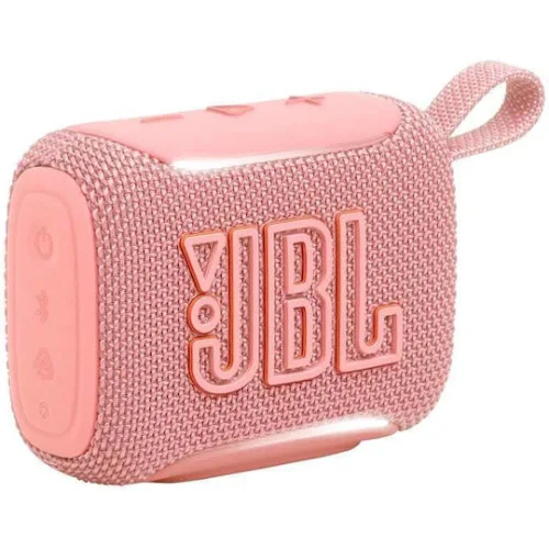 JBL Go 5 Αδιάβροχο Ηχείο Bluetooth 4.8W με Διάρκεια Μπαταρίας έως 10 ώρες Ροζ