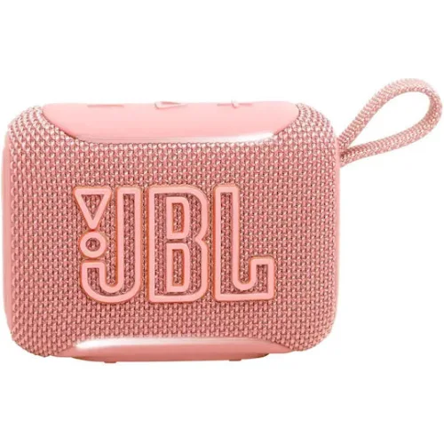 JBL Go 5 Αδιάβροχο Ηχείο Bluetooth 4.8W με Διάρκεια Μπαταρίας έως 10 ώρες Ροζ