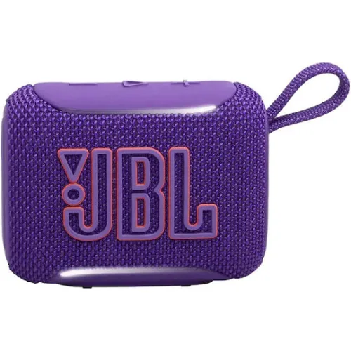 JBL Go 5 Αδιάβροχο Ηχείο Bluetooth 4.8W με Διάρκεια Μπαταρίας έως 10 ώρες Μωβ
