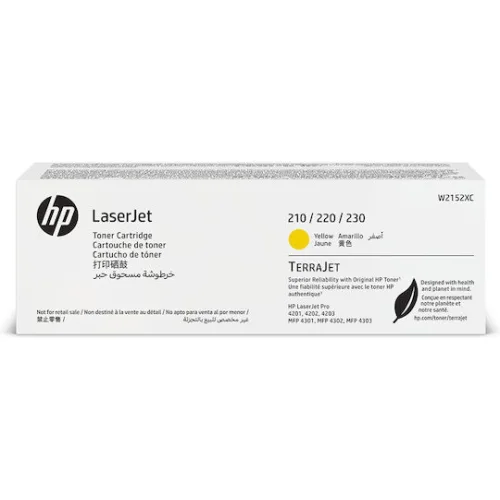 HP W2152XC Γνήσιο Toner Laser Εκτυπωτή Κίτρινο