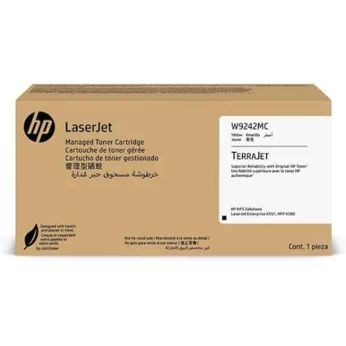 HP W9242MC Γνήσιο Toner Laser Εκτυπωτή Κίτρινο 14000 Σελίδων W9242MC