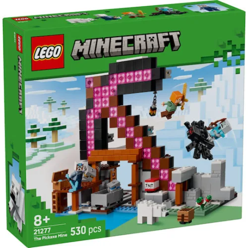LEGO Minecraft The Pickaxe Mine για 8+ Ετών 530τμχΚωδικός: 21277