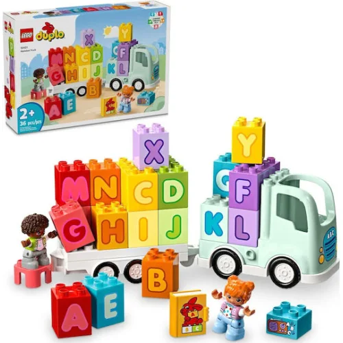 LEGO Duplo Alphabet Truck για 2+ Ετών 36τμχΚωδικός: 10421