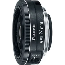 Canon Crop Φωτογραφικός Φακός EF-S 24mm f/2.8 STM Standard / Pancake για Canon EF-S Mount Μαύρος