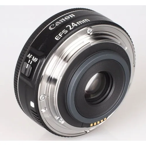 Canon Crop Φωτογραφικός Φακός EF-S 24mm f/2.8 STM Standard / Pancake για Canon EF-S Mount Μαύρος