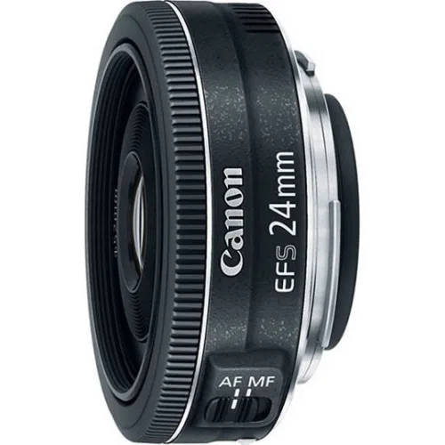 Canon Crop Φωτογραφικός Φακός EF-S 24mm f/2.8 STM Standard / Pancake για Canon EF-S Mount Μαύρος