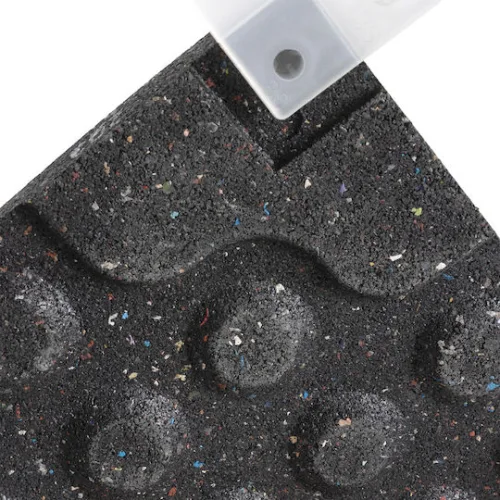 AMILA Δάπεδο Οργάνων Γυμναστηρίου Μαύρο 50x50x2cm 1τμχΚωδικός: 94494