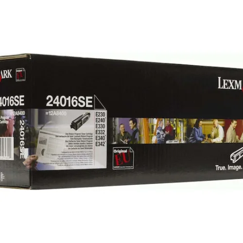 Lexmark 24016SE Γνήσιο Toner Laser Εκτυπωτή Μαύρο Return Program 2500 Σελίδων 24016SE
