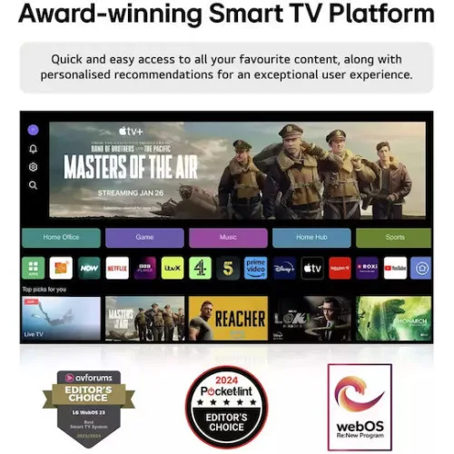 LG Smart Τηλεόραση 32" Full HD LED AI LR60 HDR (2024) 32LR60006LA