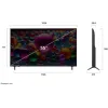 LG Smart Τηλεόραση 55" 4K UHD LED AI UA73 HDR (2025) 55UA73003LA