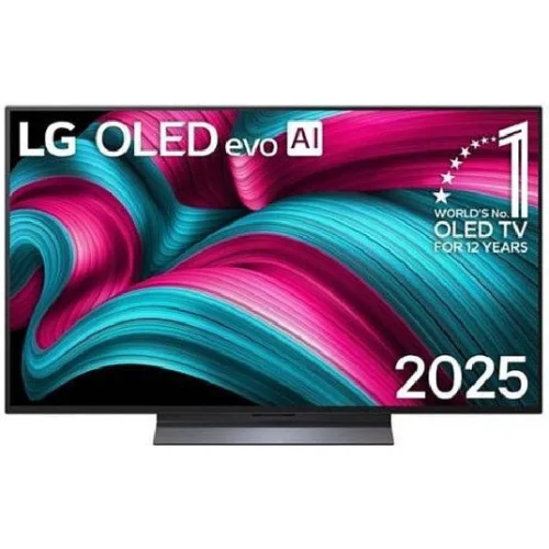 LG Smart Τηλεόραση 55" 4K UHD OLED Evo AI C5 HDR (2025) OLED55C51LA