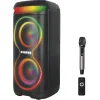 XO Ηχείο Karaoke με Ασύρματο Μικρόφωνο και Εφέ Φωτισμού F70 249-0239 Μαύρο