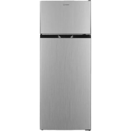 Indesit Ψυγείο Δίπορτο 206lt Υ143xΠ55xΒ55.5εκ. Ασημί I55T0 412S