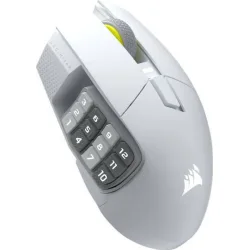 Corsair Scimitar Elite SE MMO Ασύρματο Gaming Ποντίκι Λευκό