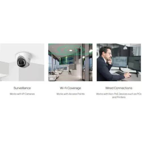 TP-LINK Omada ES210GP Combo v1 Managed L2 PoE+ Switch με 9 Θύρες Gigabit (1Gbps) Ethernet και 1 SFP Θύρα