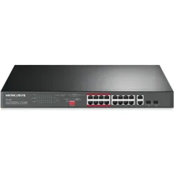 Mercusys MS118CP PoE+ Switch με 16 Θύρες Ethernet και 2 SFP Θύρες