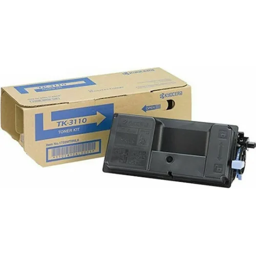 Kyocera TK-3110 Γνήσιο Toner Laser Εκτυπωτή Μαύρο 15000 Σελίδων (1T02MT0NLV 1T02MT0NL0)