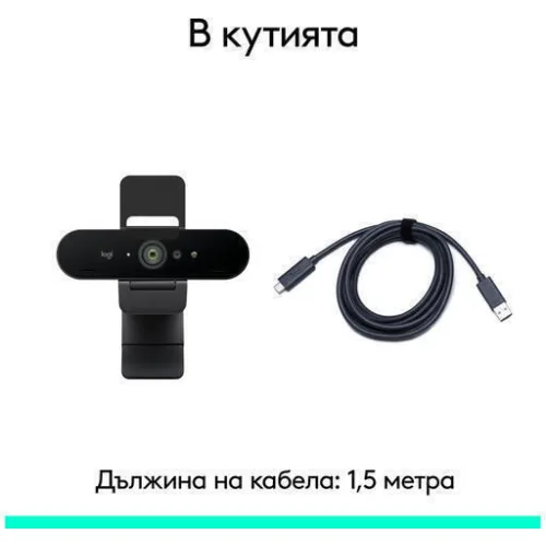 Logitech Brio 4K Web Camera με Autofocus 960-001718