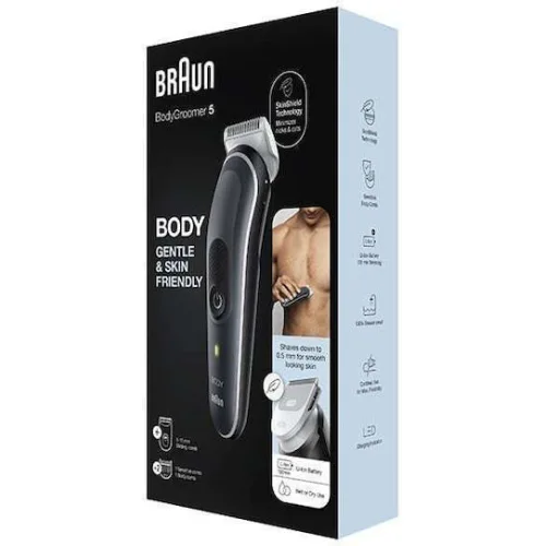 Braun Series 5 BG5340 Ξυριστική Μηχανή Σώματος Επαναφορτιζόμενη