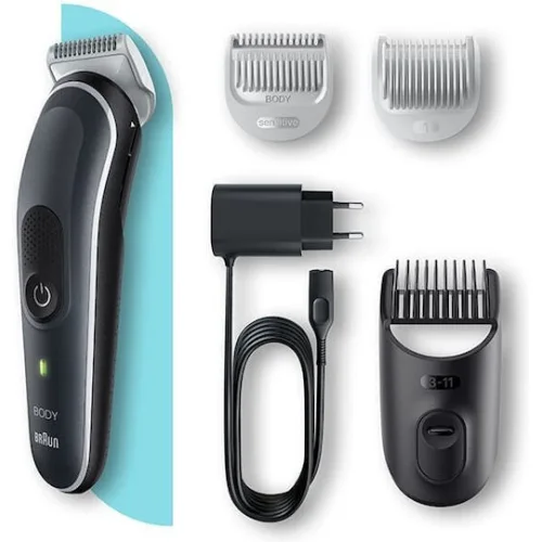 Braun Series 5 BG5340 Ξυριστική Μηχανή Σώματος Επαναφορτιζόμενη